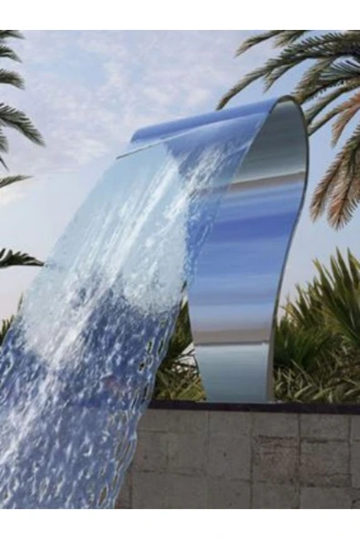 Şelale Watershut 300 X 800mm Kuğu Havuz Si - Paslanmaz Çelik (ET KALINLIĞI 1,5MM) - 2
