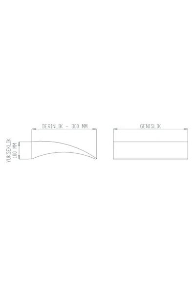 WATERSHUT 1000mm Duvar Tipi Kobra Şelale Bahçe Çeşmesi Fıskiye Flanşlı - 4