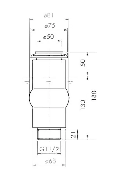 WATERSHUT 35-10 E ŞAMPANYA KÖPÜĞÜ NOZULU - 2