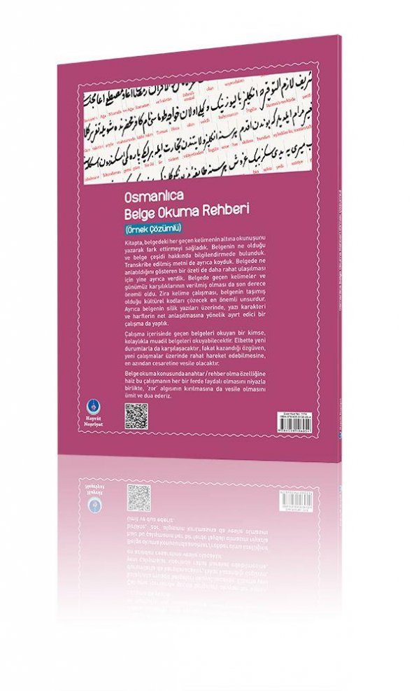 OSMANLICA BELGE OKUMA REHBERİ HAYRAT OS0001 - 3