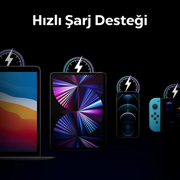Spigen USB-C Duvar Şarj Cihazı PowerArc ArcStation Pro 45W Hızlı Şarj Usb-C Kablolu PE2015 - 8