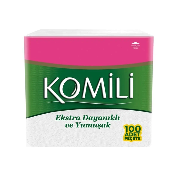 Komili Peçete 100 lü x 6 Adet - 2