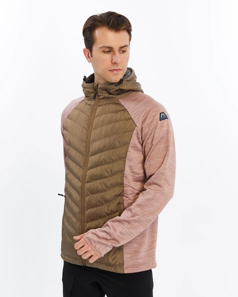 Mapamyumco Erkek Hybrid Ceket-KAHVERENGİ - Resim 5