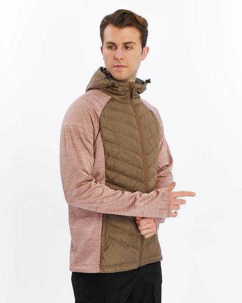 Mapamyumco Erkek Hybrid Ceket-KAHVERENGİ - Resim 4