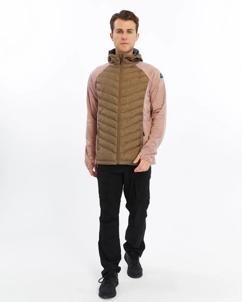 Mapamyumco Erkek Hybrid Ceket-KAHVERENGİ - Resim 3