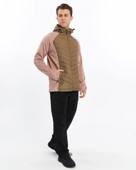 Mapamyumco Erkek Hybrid Ceket-KAHVERENGİ - Resim 2