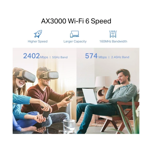 TP-Link RE705X AX3000 Wifi Güçlendirici - 4