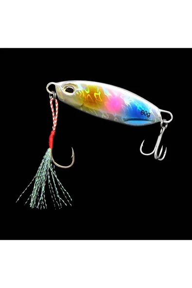 JAXEL  Leadfeed LF50-MC 5 cm, 10 gr, 15 gr, 20 gr, Jig Yem, Kurşun Jig, 3D, Suni Yem, Hologramlı - 2