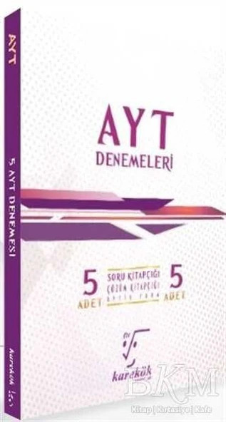 Ayt Deneme 5 Li KAREKÖK YAYIN. - 2