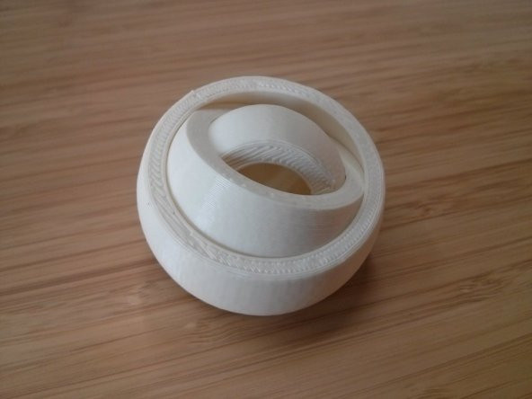 Gyro dönen halkalar Biblo Dekoratif Hediyelik Süs Eşyası Maket