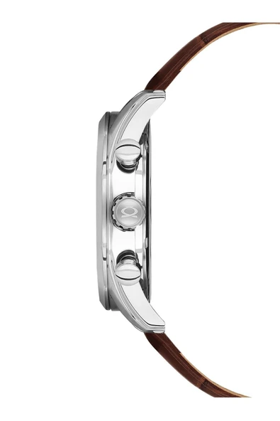 Nc34-290713-agl2 Safir Camlı Spor Deri Erkek Kol Saati - Resim 3