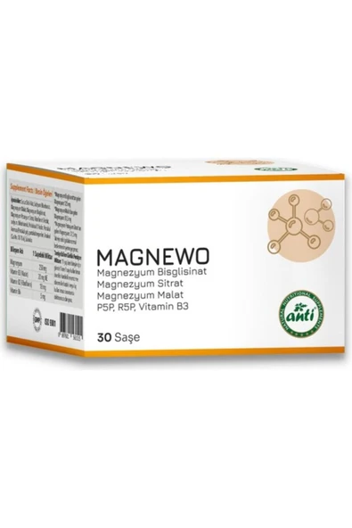 Anti Magnewo Efervesan Magnezyum 30 Saşe x 2 Adet - Resim 2