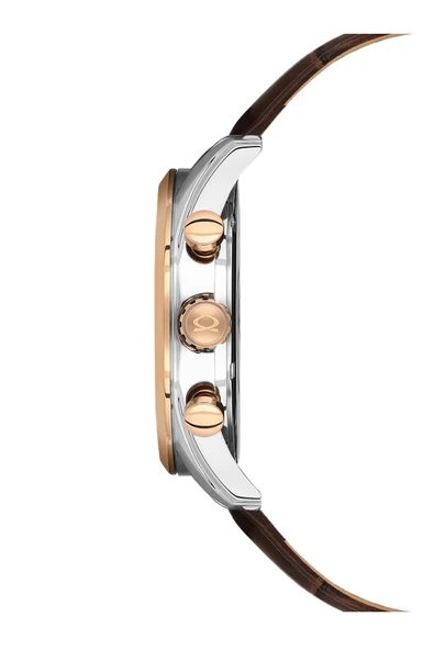 Nc34-290713-ekl2 Safir Camlı Spor Deri Erkek Kol Saati - Resim 3