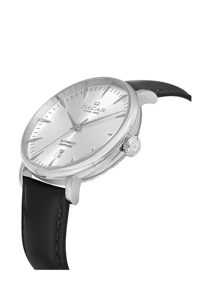 Nc34-29b640-asl1 Safir Camlı Otomatik Erkek Kol Saati - Resim 2