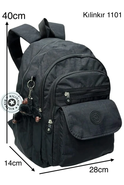 Klinkır Kumaş Su Geçirmez  Büyük Boy Ultra Hafif Sırt Çantası - Resim 2