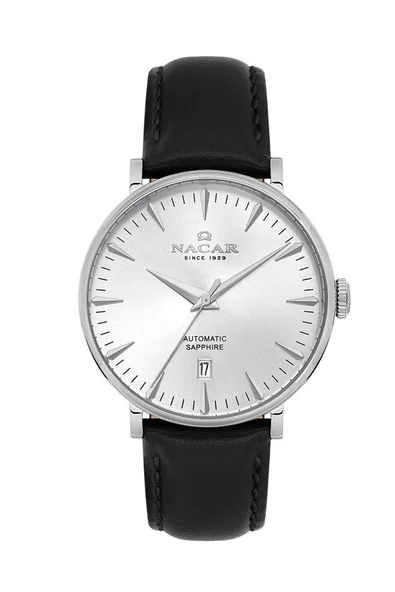 Nc34-29b640-asl1 Safir Camlı Otomatik Erkek Kol Saati ürün görseli 1