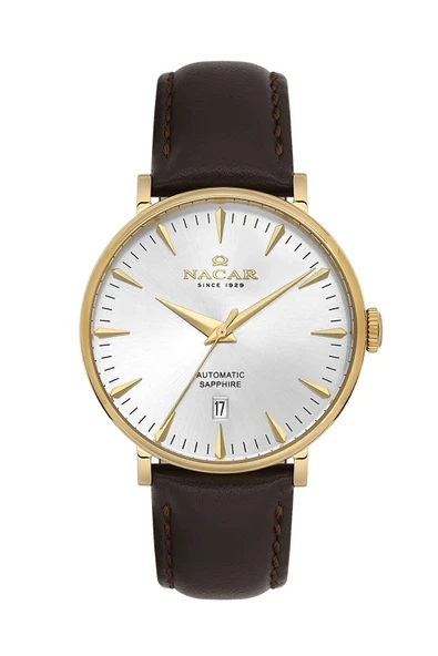 Nc34-29b640-dsl2 Safir Camlı Otomatik Erkek Kol Saati ürün görseli 1