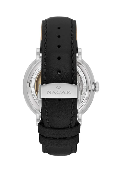 Nc34-29b640-abl1 Safir Camlı Otomatik Erkek Kol Saati - Resim 4