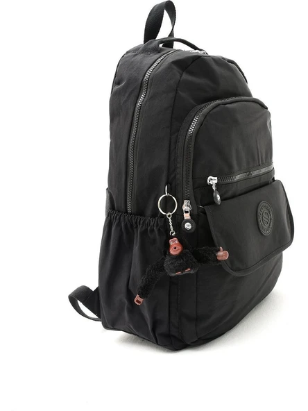 Klinkır Kumaş Su Geçirmez  Büyük Boy Ultra Hafif Sırt Çantası - Resim 3