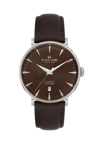Nc34-29b640-akl2 Safir Camlı Otomatik Erkek Kol Saati ürün görseli 1