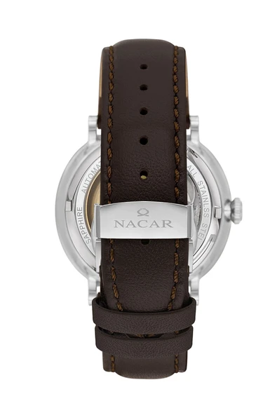 Nc34-29b640-akl2 Safir Camlı Otomatik Erkek Kol Saati - Resim 4