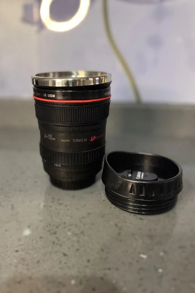 TERMOS KUPA (KAMERA LENSİ OBJEKTİF GÖRÜNÜM) SEVGİLİLER GÜNÜ - 2