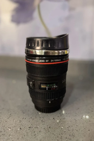 TERMOS KUPA (KAMERA LENSİ OBJEKTİF GÖRÜNÜM) SEVGİLİLER GÜNÜ