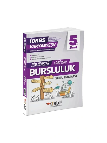 5. Sınıf İOKBS Varyasyon Tüm Dersler Bursluluk Soru Bankası Gizli Yayınları
