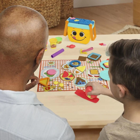 F6916 Play-Doh Piknik Şekilleri Başlangıç Seti +3 yaş - Resim 10