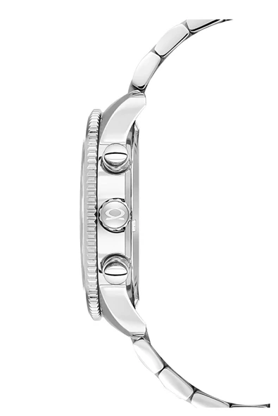 NC37-294238NB-ABM SAFİR CAMLI PASLANMAZ ÇELİK 20 ATM ERKEK KOL SAATİ - Resim 3