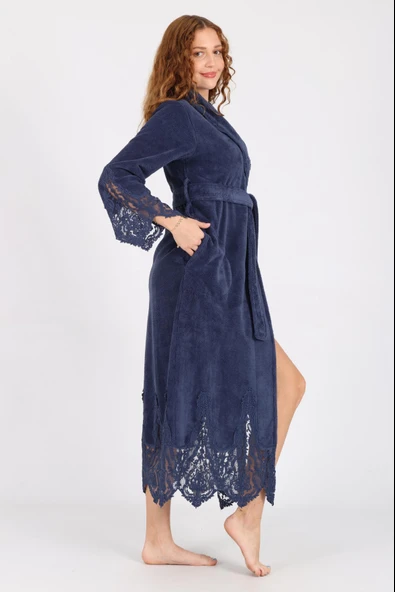 Dantelli Bambu Cotton Triga Bornoz - 9