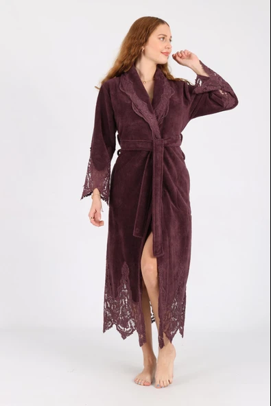 Dantelli Bambu Cotton Triga Bornoz - 11