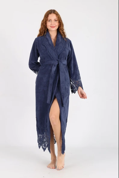 Dantelli Bambu Cotton Triga Bornoz - 7