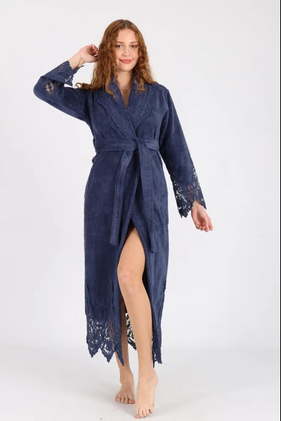 Dantelli Bambu Cotton Triga Bornoz - 6