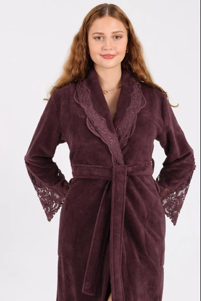 Dantelli Bambu Cotton Triga Bornoz - 12
