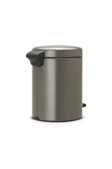 Brabantia Çöp Kutusu 5 Litre Newicon Pedallı Platin 112683 - Resim 3