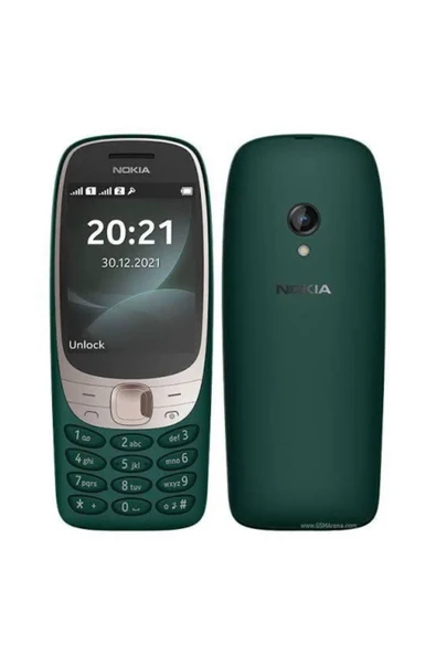 Nokia Tuşlu Cep Telefonu Büyük Ekran,Radyolu, Hafıza Kartlı,Hızlı Aramalı, Yeşil