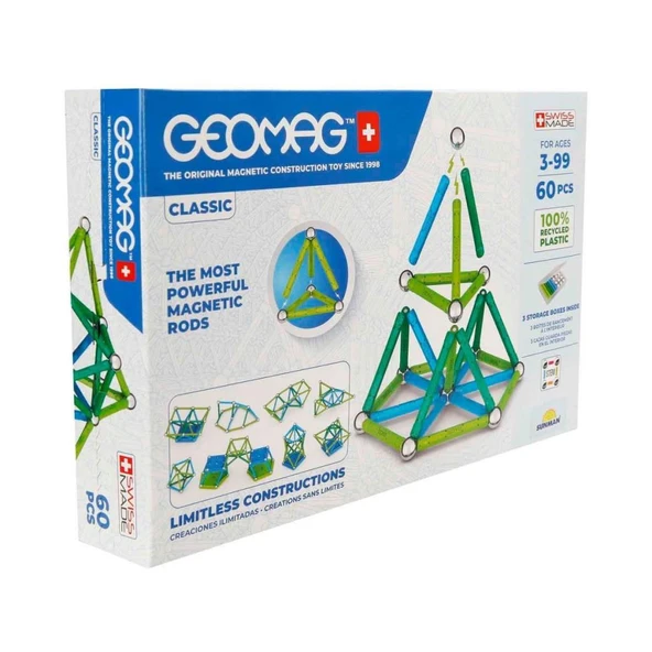 Nessiworld 0272 Manyetik Zeka Oyunu 60 Parça -Sunman - Resim 6