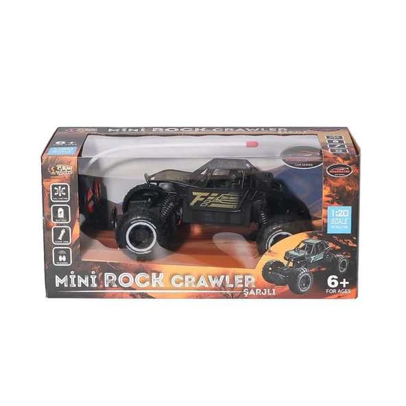 CN1916 Kumandalı Şarjlı Rock Crewler 1:20 -Can - 6