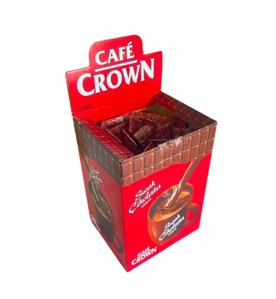 Cafe Crown Sıcak Çikolata 18,5 gr 24 adet