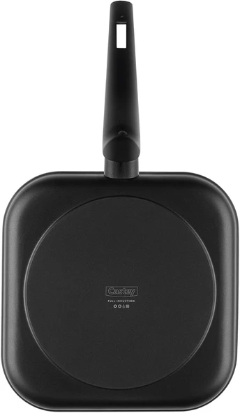 Titanium Serisi Kaplamalı Dövme Alüminyum Izgara Tavası  27cm - 2