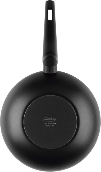 Titanium Serisi Yapışmaz Kaplamalı Dövme Alüminyum Wok Tava  28cm - 2