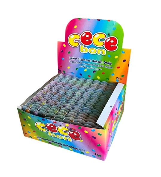 Cecebon Draje Şeker 22 gr 24 Adet - 2