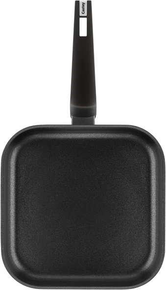 Titanium Serisi Kaplamalı Dövme Alüminyum Izgara Tavası  27cm - 3