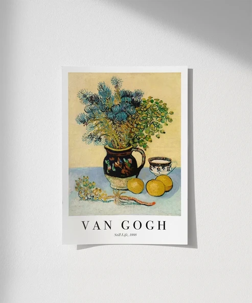 Çerçevesiz Poster Van Gogh Natürmort