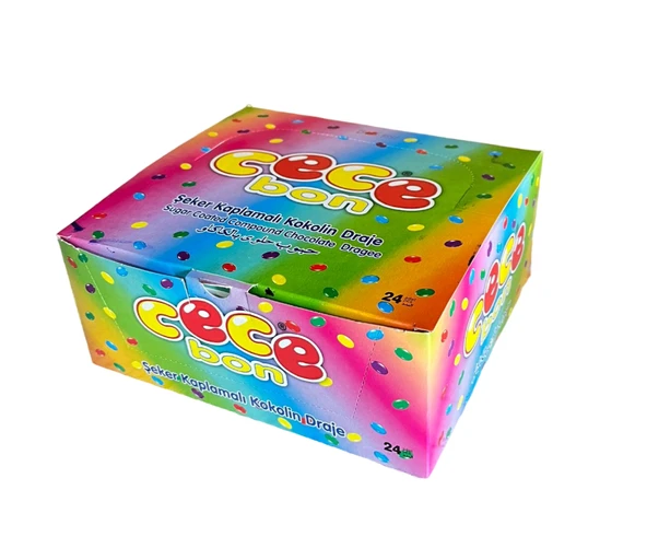 Cecebon Draje Şeker 22 gr 24 Adet - 3