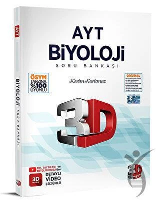 3D AYT Biyoloji Soru Bankası