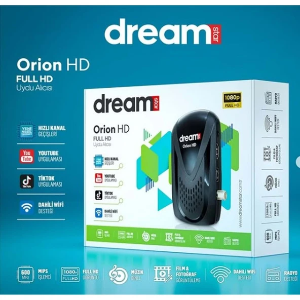 DREAMSTAR ORİON DAHİLİ WİFİLİ FULL HD