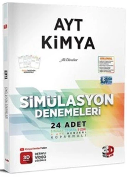 3D AYT Kimya Simülasyon Deneme Sınavı