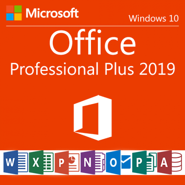 Microsoft Office 2019 Pro Plus Dijital Lisans Anahtarı Key 32&64 Bit